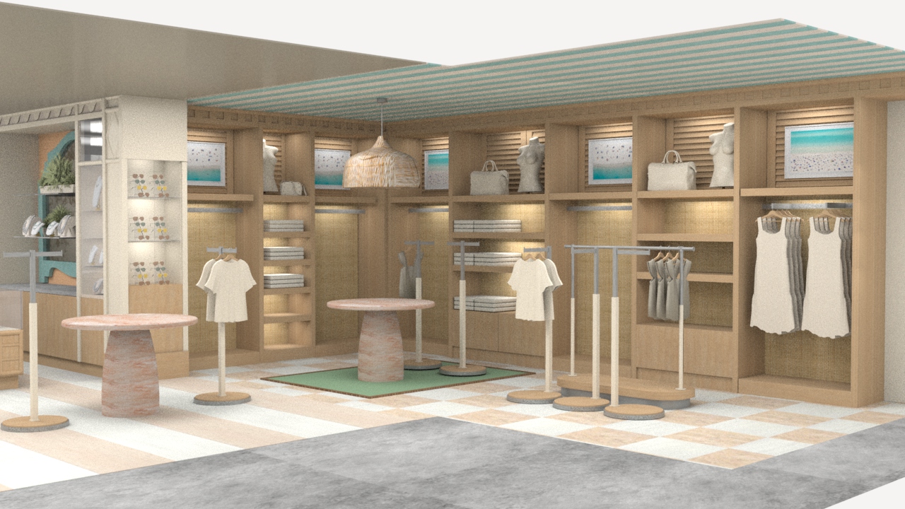 Customer Design Concept-N-BB Shutter Room - Grass Walls