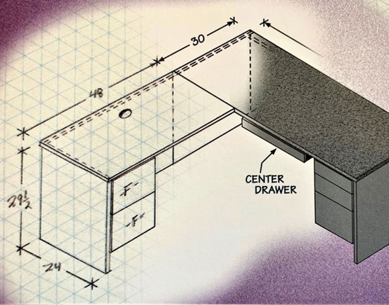 Desk Blueprints