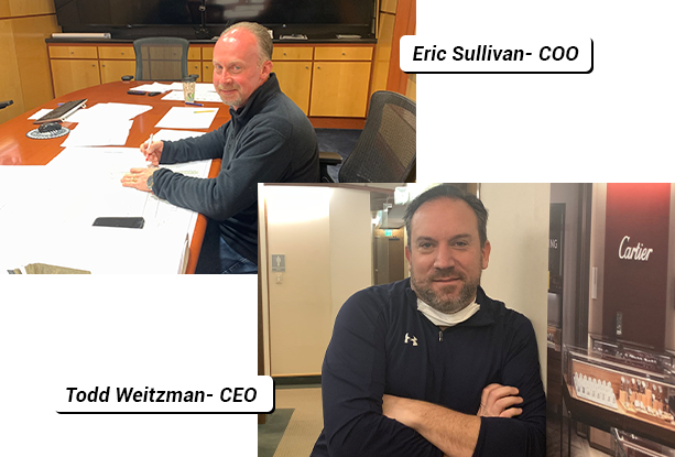 Eric Sullivan- COO & Todd Weitzman- CEO